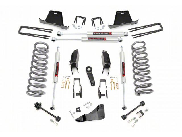 Rough Country 5-Inch Suspension Lift Kit with M1 Monotube Shocks (03-07 4WD 5.9L, 6.7L RAM 2500, Excluding Power Wagon)
