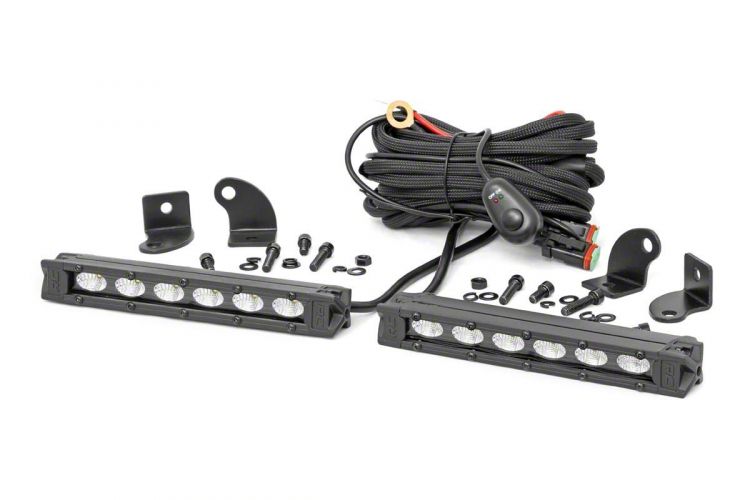 Rough Country RAM 2500 6-Inch Black Series Slimline LED Light Bars ...