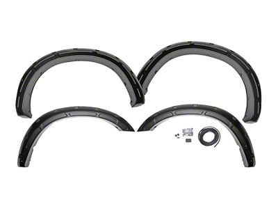 Rough Country Defender Fender Flares; Quartz Gray (19-24 RAM 2500)