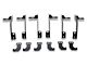 Rough Country Oval Nerf Side Step Bars; Black (10-24 RAM 2500 Crew Cab)