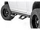 Rough Country SR2 Adjustable Aluminum Side Step Bars; Textured Black (10-18 RAM 2500 Crew Cab)