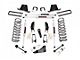 Rough Country 5-Inch Suspension Lift Kit with M1 Monotube Shocks (03-07 4WD 5.7L, 8.0L RAM 3500 SRW)