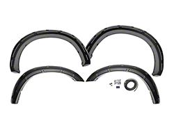 Rough Country Defender Fender Flares; Black (19-24 RAM 3500 SRW)