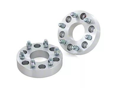 Rough Country 1.50-Inch Wheel Spacers; Aluminum (99-25 Sierra 1500)