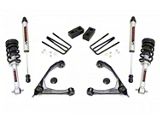 Rough Country 3.50-Inch Upper Control Arm Suspension Lift Kit with Lifted Struts and V2 Monotube Shocks (14-18 2WD Sierra 1500, Excluding Denali)