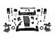 Rough Country 5-Inch Knuckle Suspension Lift Kit with Lifted Struts and V2 Monotube Shocks (14-18 4WD Sierra 1500 w/ Stock Cast Alumium or Stamped Steel Control Arms, Excluding Denali)