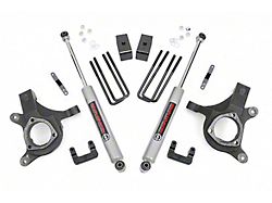 Rough Country 5-Inch Suspension Lift Kit with Premium N3 Shocks (07-13 2WD Sierra 1500)