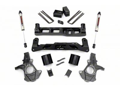 Rough Country 5-Inch Suspension Lift Kit with V2 Monotube Shocks (07-13 2WD Sierra 1500)