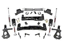 Rough Country 7-Inch Suspension Lift Kit with Lifted Struts and Premium N3 Shocks (14-18 2WD Sierra 1500 w/ Stock Cast Steel Control Arms, Excluding Denali)