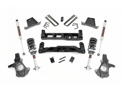 Rough Country 7.50-Inch Suspension Lift Kit with M1 Struts and M1 Rear Shocks (07-13 2WD Sierra 1500)