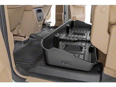 Rough Country Custom-Fit Under Seat Storage Compartment (07-13 Sierra 1500 Crew Cab)