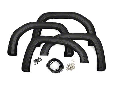 Rough Country Defender Fender Flares; Deep Bronze (19-24 Sierra 1500)