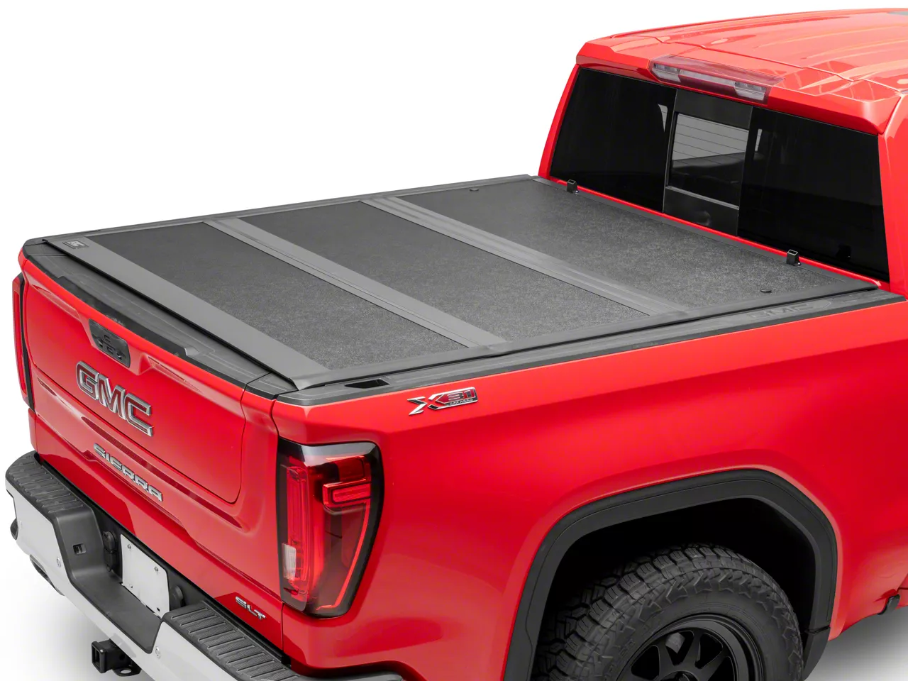 Rough Country Hard Low Profile Tri-Fold Tonneau Cover