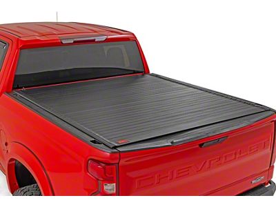 Rough Country Hard Roll Up Tonneau Cover (19-25 Sierra 1500 w/ 5.80-Foot Short Box)