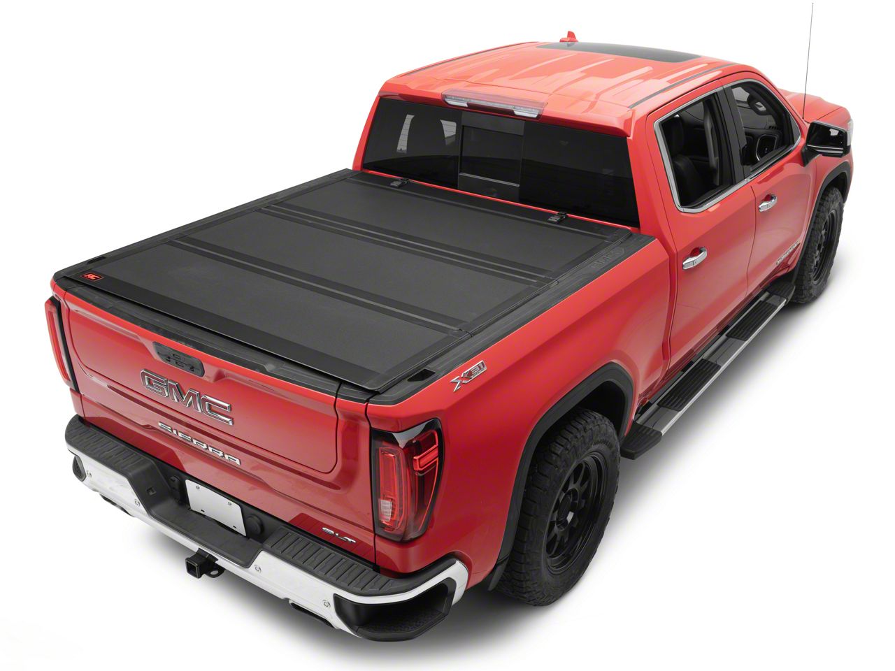 Rough Country Sierra 1500 Hard Tri-Fold Flip-Up Tonneau Cover 49120580 ...