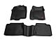 Rough Country Heavy Duty Front and Rear Floor Mats; Black (99-06 Sierra 1500 Extended Cab, Crew Cab)