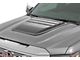 Rough Country Hood Scoop; Flat Black (19-25 Sierra 1500)