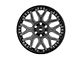 Rough Country 95 Series Gloss Black Machined 6-Lug Wheel; 20x10; -25mm Offset (19-24 Sierra 1500)