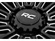 Rough Country 97 Series Gloss Black Milled 6-Lug Wheel; 22x10; -25mm Offset (99-06 Sierra 1500)