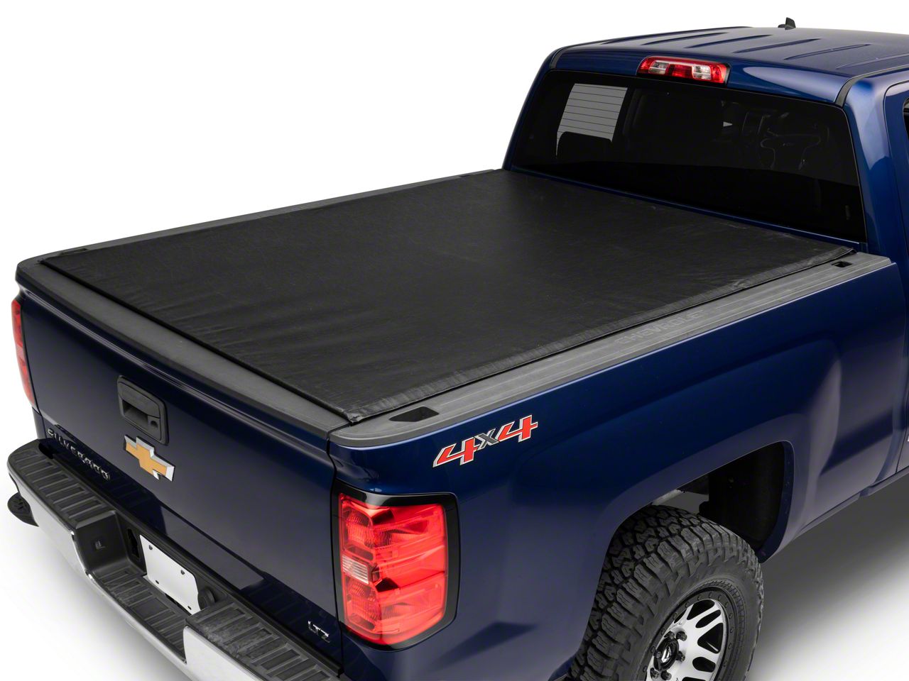 Rough Country Sierra 1500 Soft Roll Up Tonneau Cover 48214650 (14-18 ...