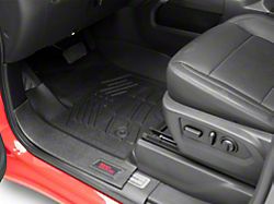 Rough Country Sure-Fit Front and Rear Floor Mats; Black (19-24 Sierra 1500 Crew Cab)