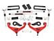 Rough Country 3-Inch Suspension Lift Kit with M1 Monotube Shocks; Red (20-24 Sierra 2500 HD w/ Factory Overload Springs & w/o MagneRide)