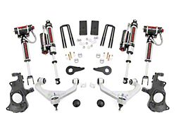 Rough Country 3.50-Inch Knuckle Suspension Lift Kit with Vertex Reservoir Shocks (11-19 Sierra 2500 HD w/ Factory Overload Springs & w/o MagneRide)