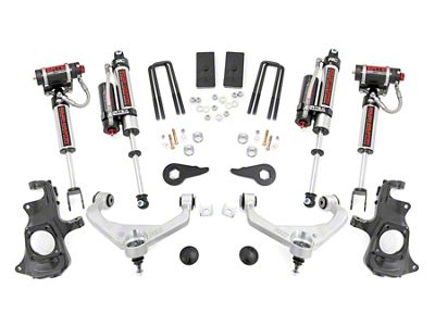 Rough Country 3.50-Inch Knuckle Suspension Lift Kit with Vertex Reservoir Shocks (11-19 Sierra 2500 HD w/ Factory Overload Springs & w/o MagneRide)