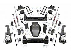 Rough Country 7-Inch NTD Suspension Lift Kit with Premium N3 Shocks (20-25 4WD Sierra 2500 HD SRW w/o MagneRide)