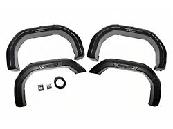 Rough Country Defender Fender Flares; Black (20-24 Sierra 2500 HD)