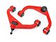 Rough Country Fabricated Upper Control Arms for 3-Inch Lift; Red (20-24 Sierra 2500 HD)