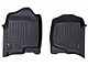 Rough Country Heavy Duty Front Floor Mats; Black (07-14 Sierra 2500 HD w/ Bucket Seats)