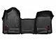 Rough Country Heavy Duty Front Floor Mats; Black (15-19 Sierra 2500 HD)