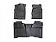 Rough Country Heavy Duty Front and Rear Floor Mats; Black (15-19 Sierra 2500 HD Crew Cab)