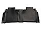 Rough Country Heavy Duty Front and Rear Floor Mats; Black (20-24 Sierra 2500 HD Crew Cab w/ Front Bench Seat)