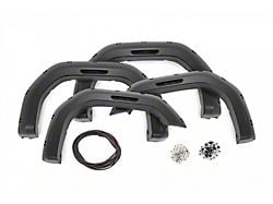 Rough Country Pocket Fender Flares; Flat Black (20-24 Sierra 2500 HD)