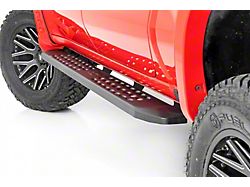 Rough Country RPT2 Running Boards; Matte Black (20-24 Sierra 2500 HD Crew Cab)