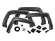 Rough Country Defender Fender Flares; Flat Black (15-19 Sierra 3500 HD)