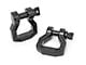 Rough Country Forged D-Ring Shackle Set; Black