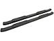 Rough Country Oval Nerf Side Step Bars; Black (20-24 Sierra 3500 HD Crew Cab)