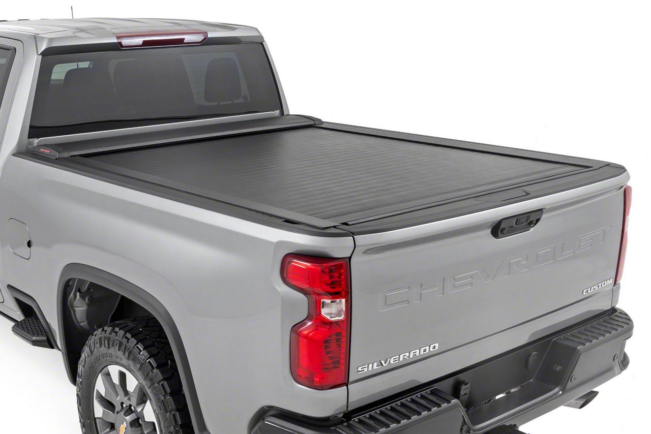 Rough Country Sierra 3500 Retractable Bed Cover 46110690 (20-25 Sierra ...