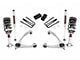 Rough Country 3.50-Inch Suspension Lift Kit with Upper Control Arms, M1 Monotube Struts and Shocks (07-13 2WD Silverado 1500)