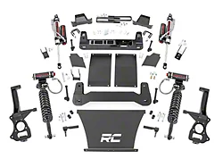 Rough Country 4-Inch Suspension Lift Kit with Vertex Adjustable Coil-Overs and Vertex Reservoir Shocks (19-25 4.3L, 5.3L, 6.2L Silverado 1500 Trail Boss)