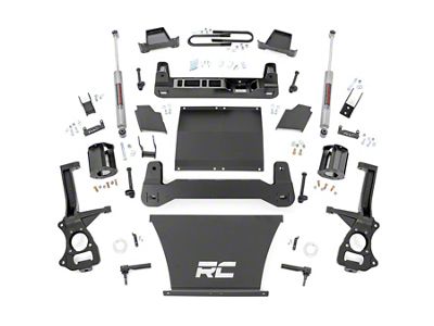 Rough Country 4-Inch Suspension Lift Kit with Premium N3 Shocks (2025 V8 Silverado 1500 Trail Boss)