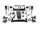Rough Country 5-Inch Knuckle Suspension Lift Kit with Lifted Struts and V2 Monotube Shocks (14-18 4WD Silverado 1500 w/ Stock Cast Steel Control Arms)