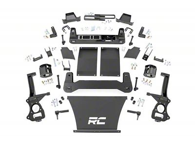 Rough Country 6-Inch MagneRide Suspension Lift Kit (21-25 Silverado 1500 High Country w/ Adaptive Ride Control, Excluding Diesel)