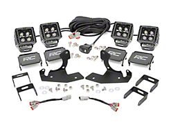 Rough Country Black Series LED Fog Light Kit with White DRL (07-13 Silverado 1500)