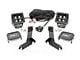 Rough Country Black Series White DRL LED Ditch Light Kit; Spot Beam (99-06 Silverado 1500)