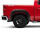 Rough Country Defender Fender Flares; Flat Black (19-25 Silverado 1500, Excluding ZR2)