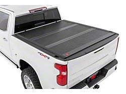 Rough Country Hard Low Profile Tri-Fold Tonneau Cover (19-24 Silverado 1500 w/ 6.50-Foot Standard Box & w/o CarbonPro Box)